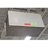AIR MASTER 2500 HIGH EFFICIENCY OVERHEAD AIR CLEANER, S/N: N/A (CI) [RIGGING FEES FOR LOT #232A - $