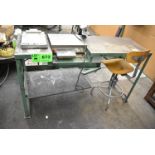 LOT/ QA STATION TABLE WITH DIGITAL SCALE