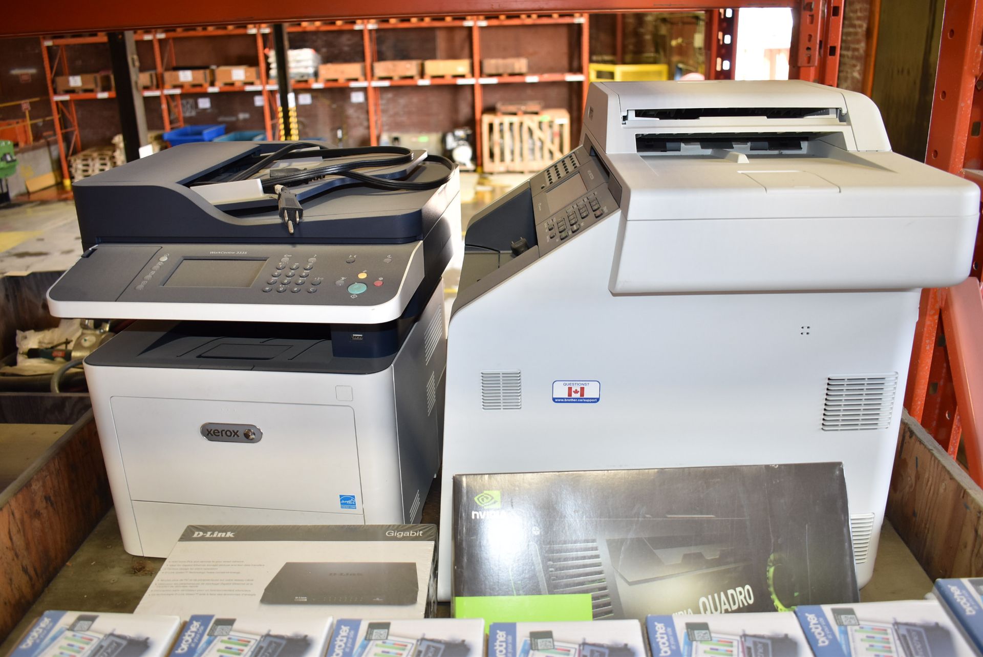 LOT/ BROTHER MFC-9970CDW COLOUR PRINTER, XEROX WORKCENTER 3335 MUTLIFUNCTION PRINTER, NVIDIA PC - Image 3 of 5