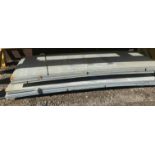 LOT/ (24) SHEETS OF 5' X 10' X 3/8" GALVANIZED SHEET METAL (LOCATED IN THOMPSON, MB)