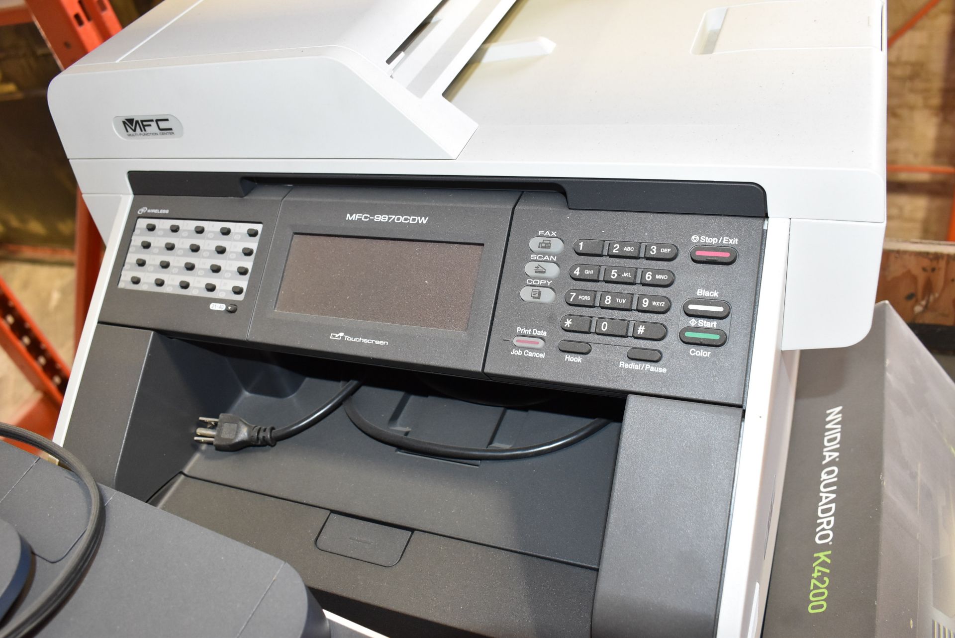 LOT/ BROTHER MFC-9970CDW COLOUR PRINTER, XEROX WORKCENTER 3335 MUTLIFUNCTION PRINTER, NVIDIA PC - Image 5 of 5