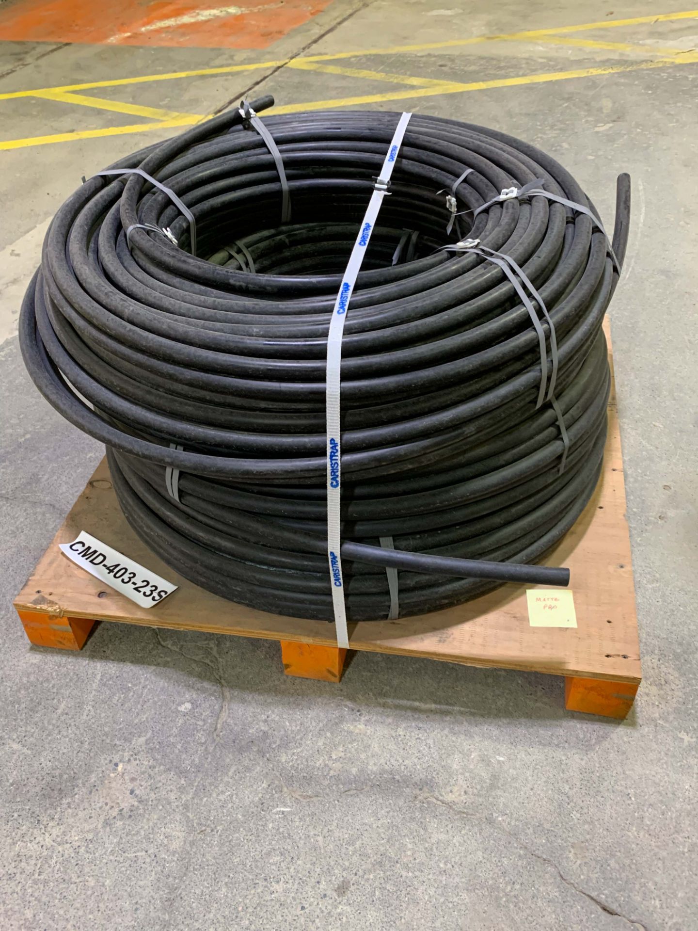 LOT/ (12) ROLLS OF 250 PSI 3/4" X 400' BLACK POLY TUBING (CMD-401,402,403,404-23S) - Image 3 of 4