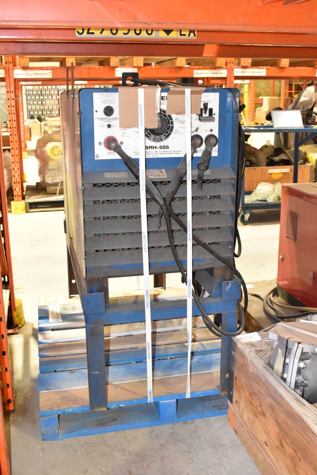 MILLER SRH-555 CONSTANT CURRENT DC ARC WELDING POWER SOURCE, S/N CT 118783 (CMD-323-23S) - Image 4 of 5