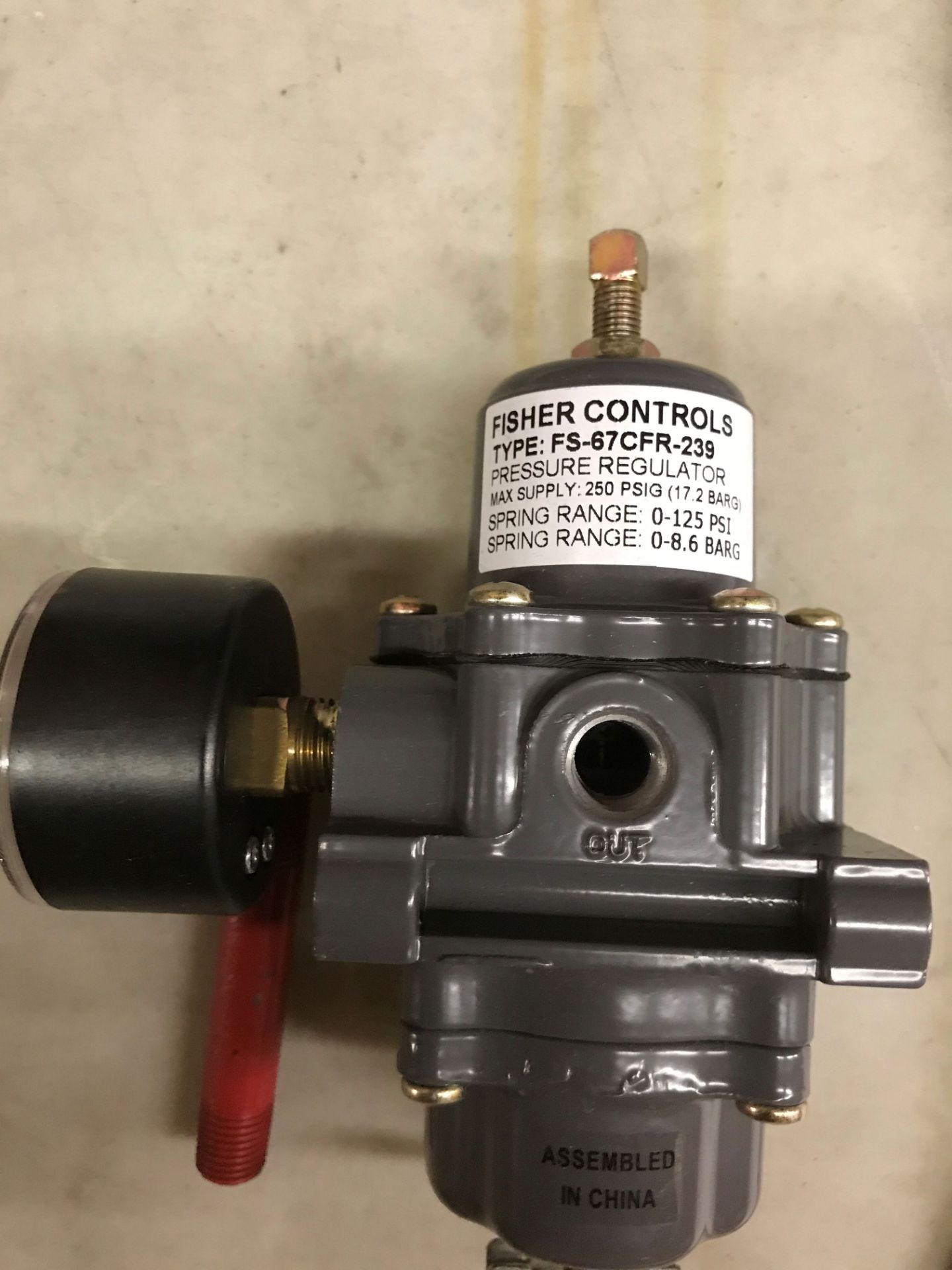 LOT/ PRESSURE REDUCING VALVES, SAMSON PNEUMATIC CONTROL VALVE, SENSORS, PROSONIC FMU90 PUMP CONTROL, - Image 8 of 29