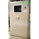 STAINLESS STEEL CONTROL CABINET CONSOLE (CI) [RIGGING FEE FOR LOT #673 - $250 USD PLUS APPLICABLE