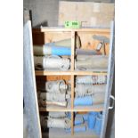 LOT/ CABINET WITH SPARE HD CLEANER CYCLONES [RIGGING FEE FOR LOT #358 - $125 USD PLUS APPLICABLE