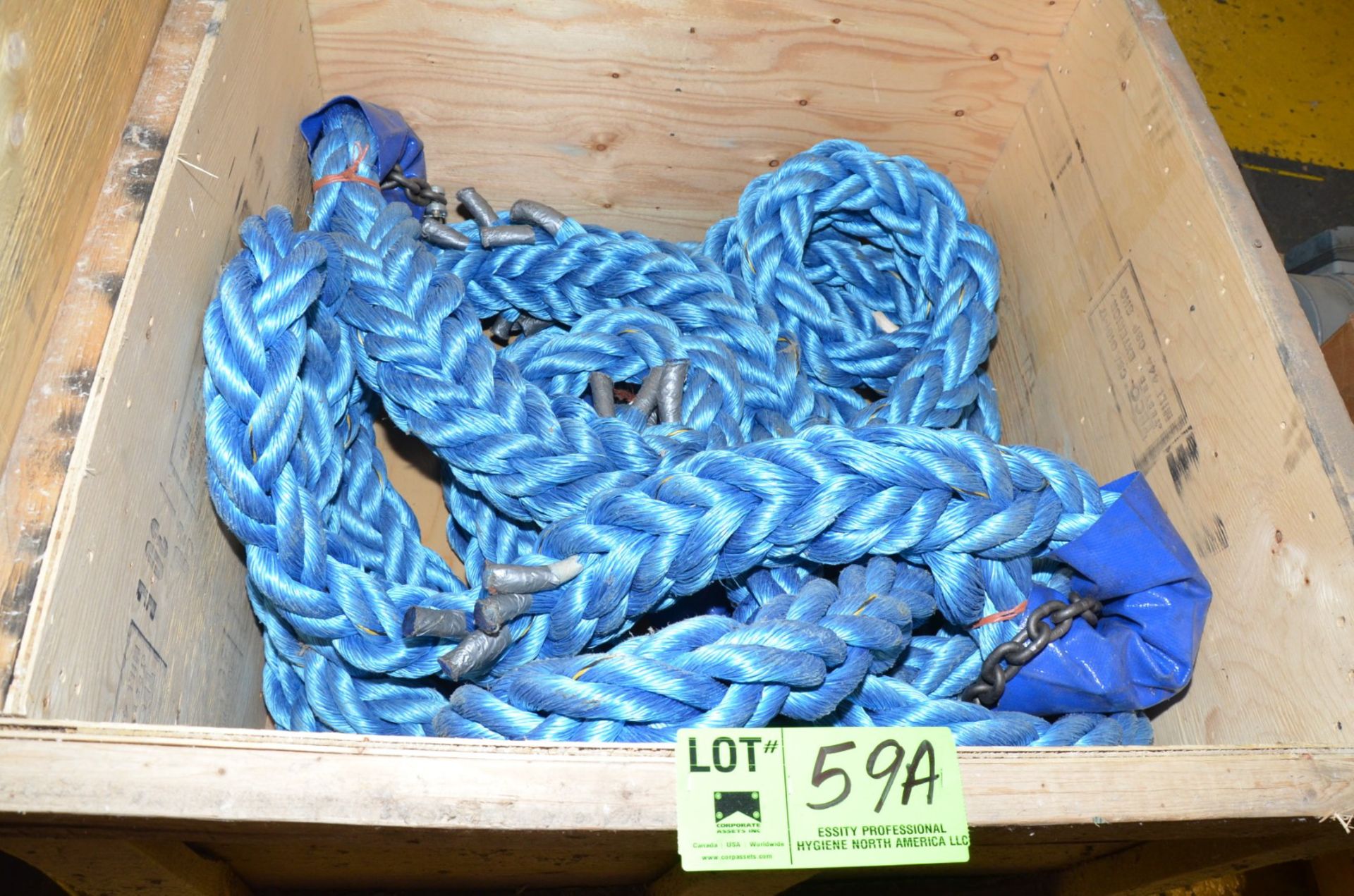 POLY ROPE RAGGER RAGPULLER [RIGGING FEE FOR LOT #59A - $25 USD PLUS APPLICABLE TAXES]