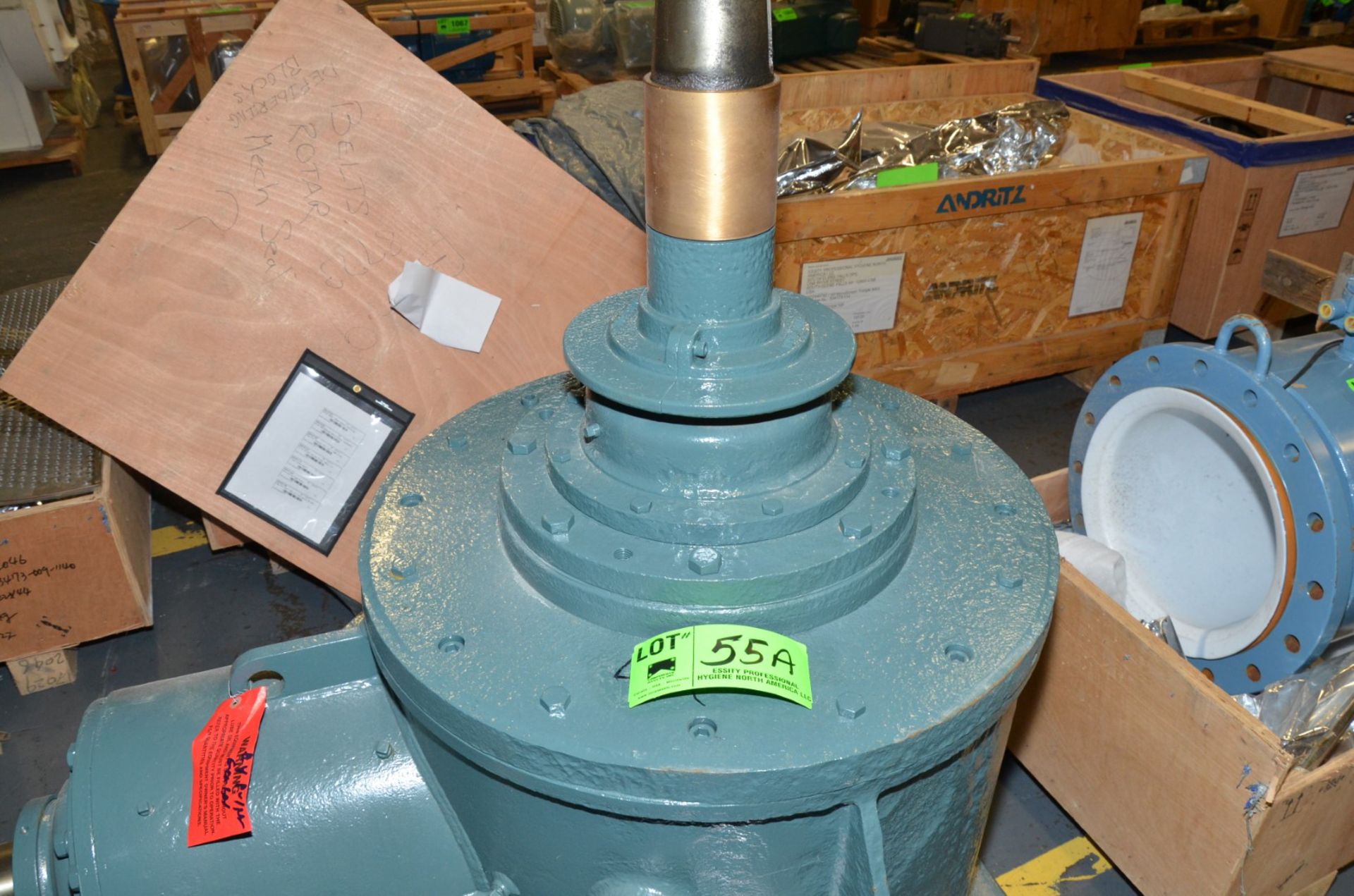 BLACK CLAWSON PULPER #1 SPARE GEARBOX [RIGGING FEE FOR LOT #55A - $25 USD PLUS APPLICABLE TAXES]