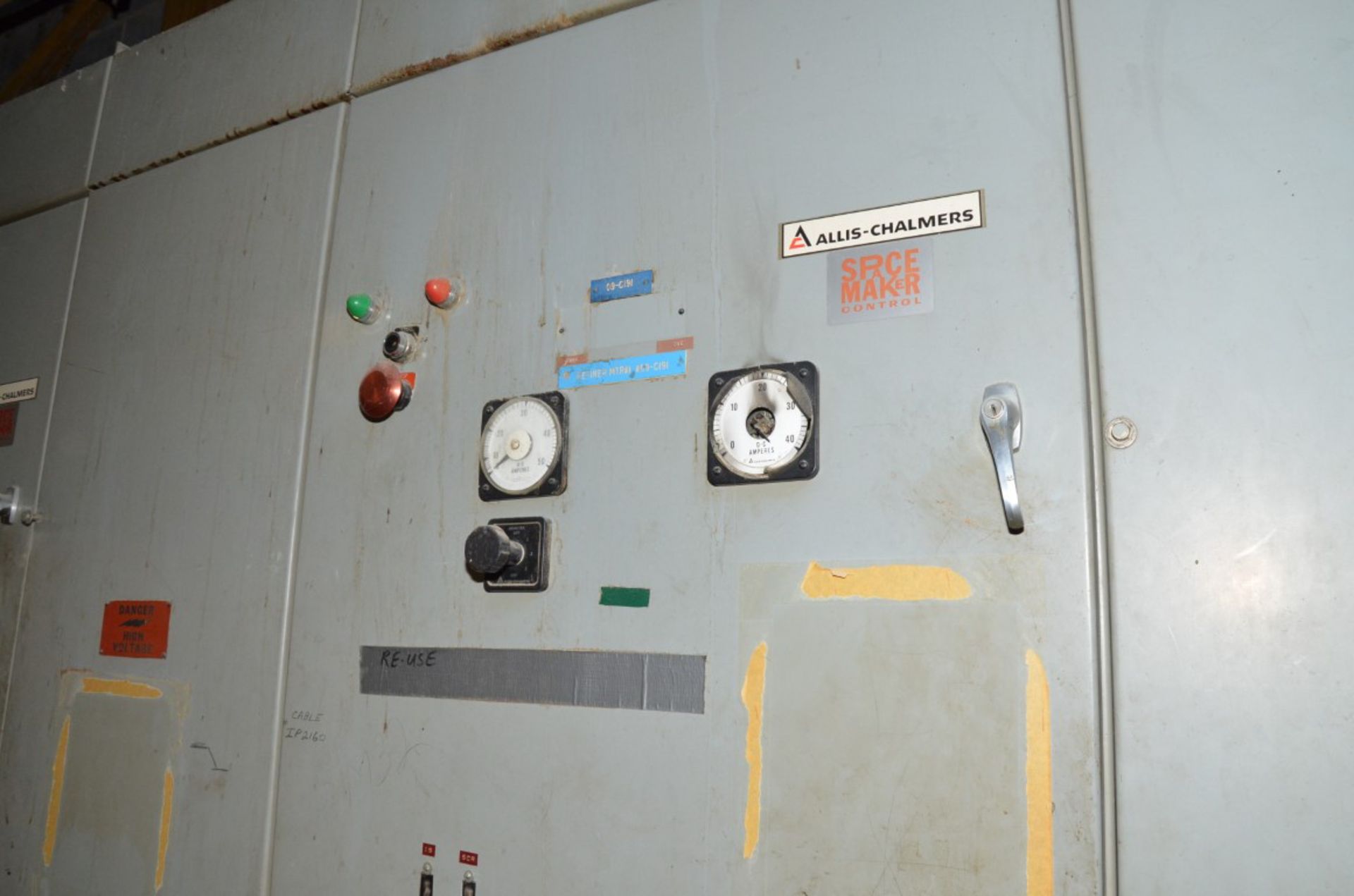 ALLIS-CHALMERS BREAKER PANEL (CI) [RIGGING FEE FOR LOT #523 - $400 USD PLUS APPLICABLE TAXES] - Image 2 of 2