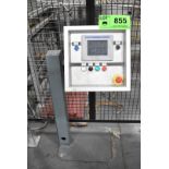 ALLEN BRADLEY PANELVIEW PLUS 600 TOUCH SCREEN PLC CONTROL, S/N N/A [RIGGING FEE FOR LOT #855 - $25