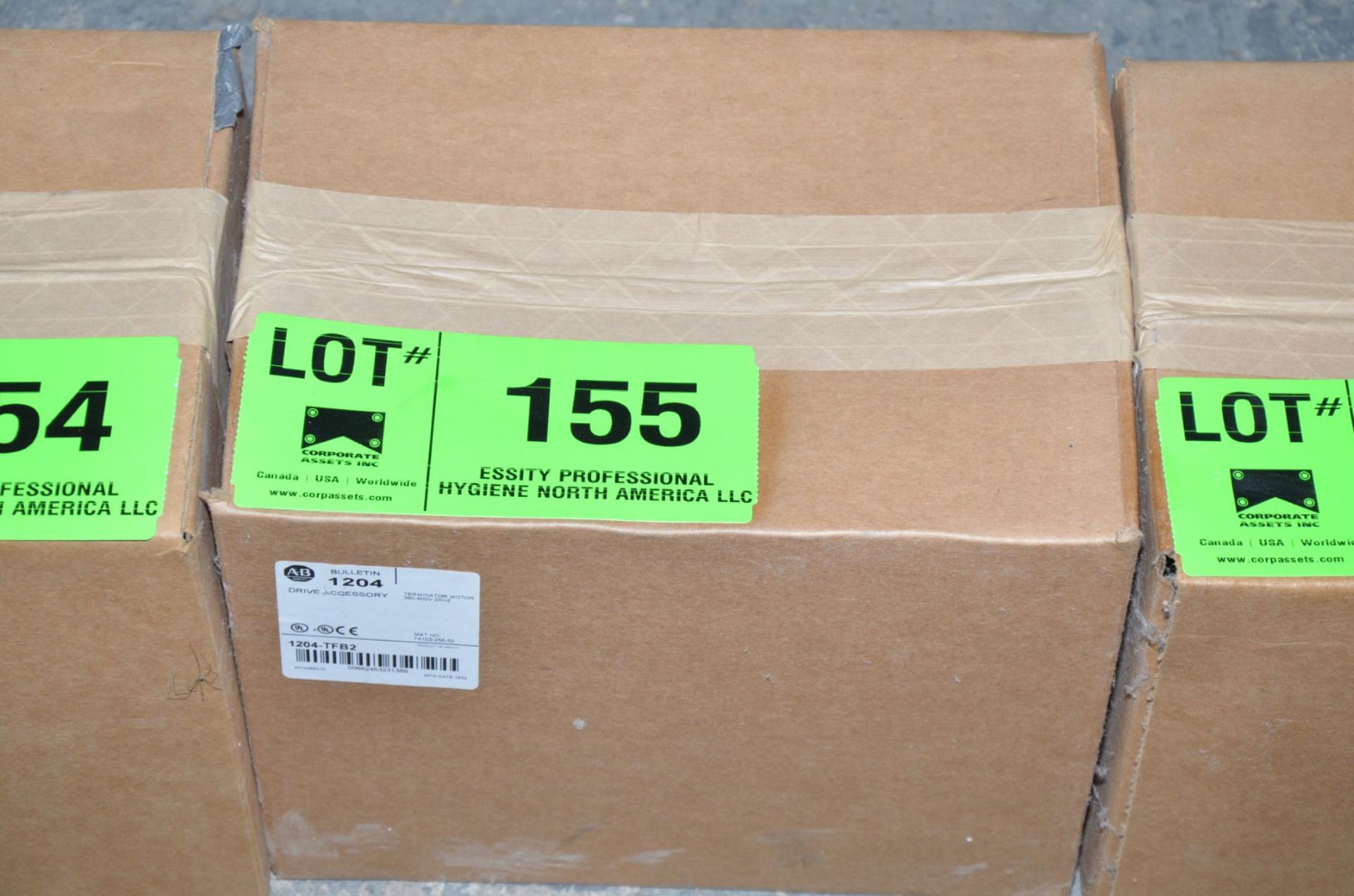 ALLEN BRADLEY (2019) 1204-TFB2 REFLECTIVE WAVE MOTOR TERMINATOR [RIGGING FEE FOR LOT #155 - $25