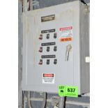 PLC CONTROL CABINET (CI) [RIGGING FEE FOR LOT #637 - $150 USD PLUS APPLICABLE TAXES]