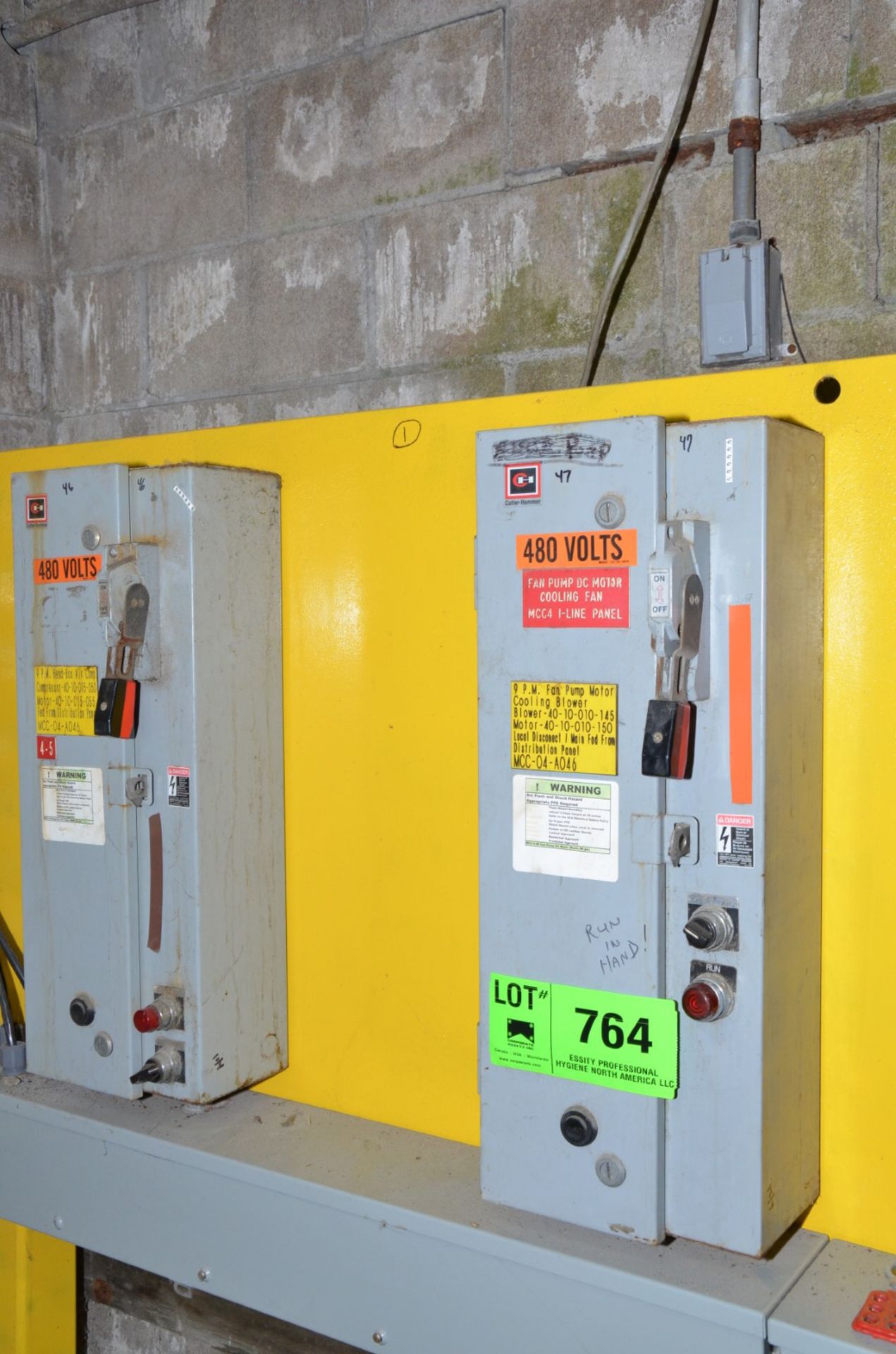 LOT/ (2) BREAKER BOXES