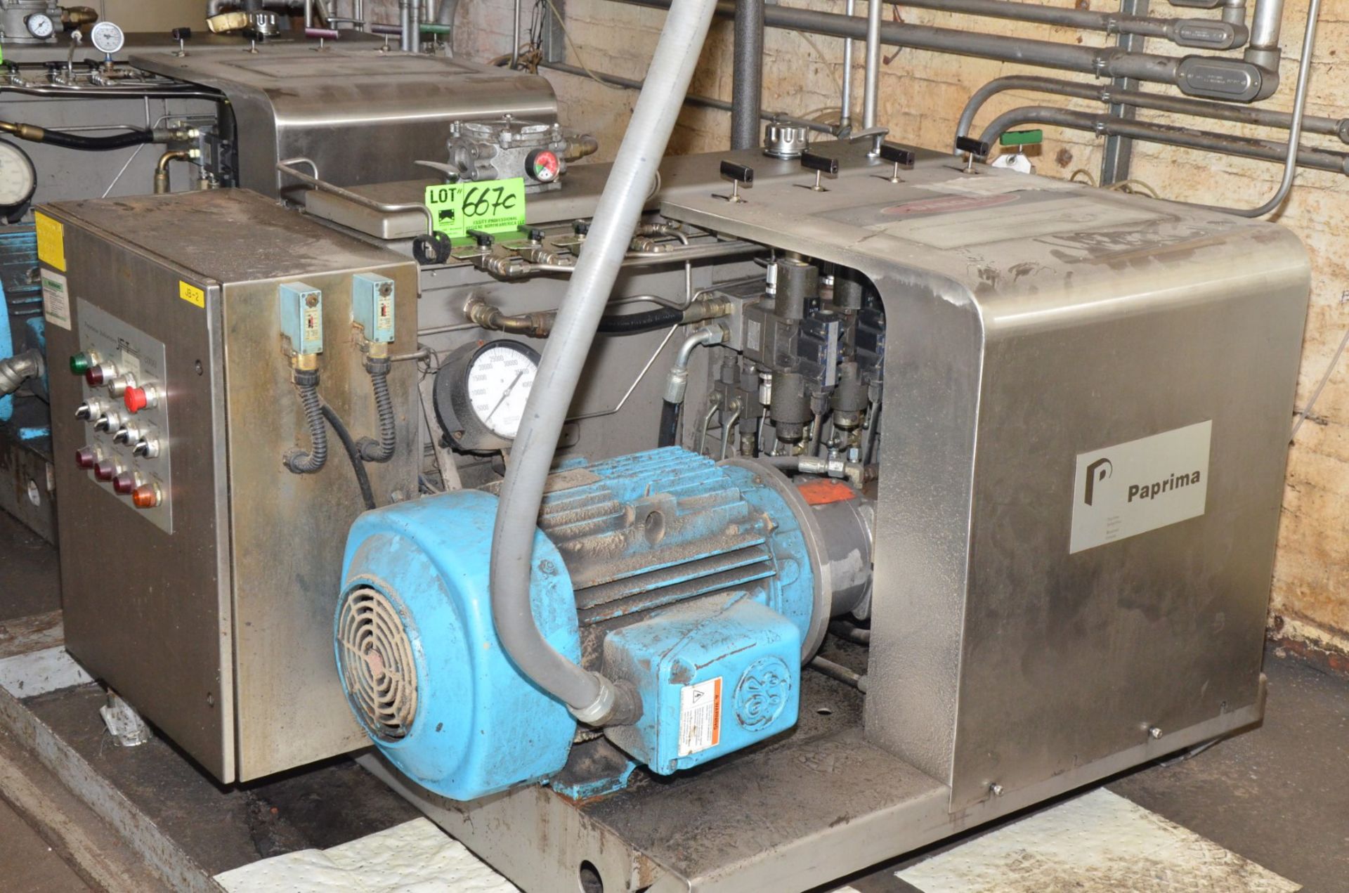 JET-X MODEL 2000 INTENSIFIER PUMP WITH 20,000 PSI MAX OPERATING PRESSURE, S/N N/A (CI) [RIGGING