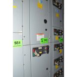 CUTLER HAMMER MCC PANEL BANK (CI) [RIGGING FEE FOR LOT #552 - $250 USD PLUS APPLICABLE TAXES]