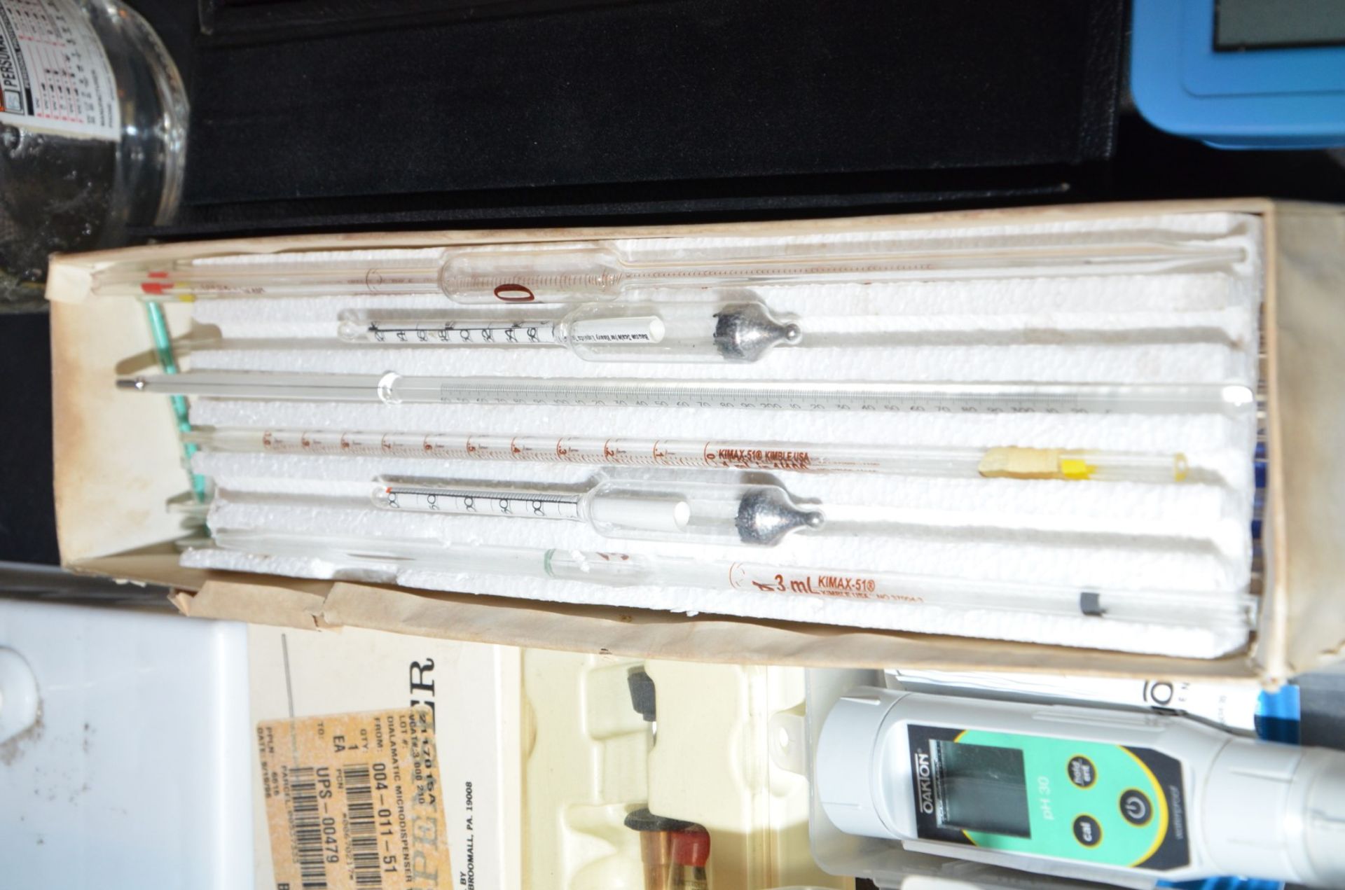 LOT/ TESTERS, GLASS COLUMNS, DIGITAL PH METERS, LAB SUPPLIES AND ACCESSORIES - Bild 9 aus 15