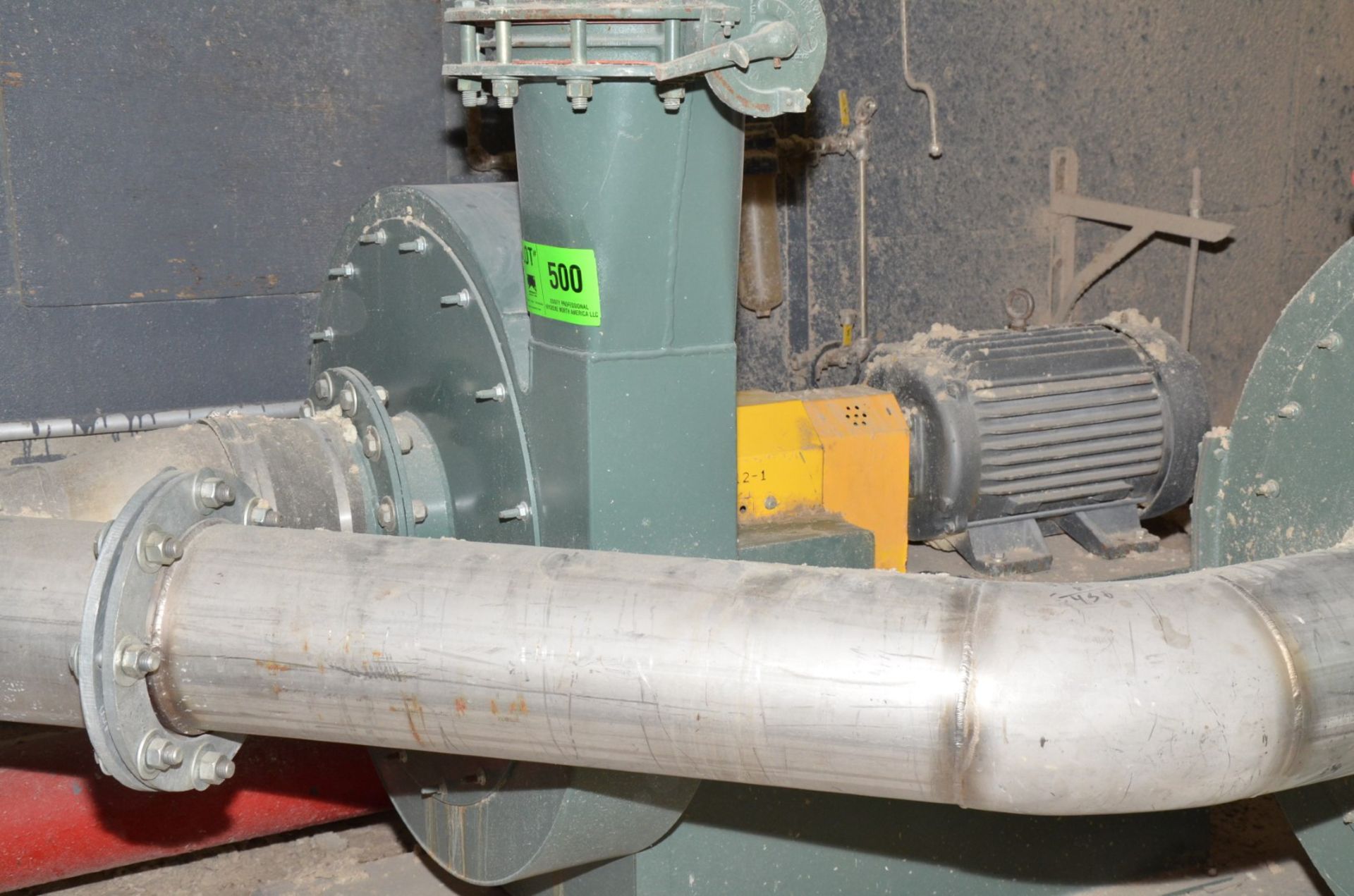 NYB (2015) CENTRIFUGAL BLOWER WITH 10 HP ELECTRIC DRIVE MOTOR, S/N N/A (CI) [RIGGING FEE FOR LOT # - Image 2 of 3