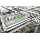 ROLL CONVEYOR WITH PNEUMATIC SHUTTLE TRANSFER, S/N N/A (CI) [RIGGING FEE FOR LOT #854 - $250 USD