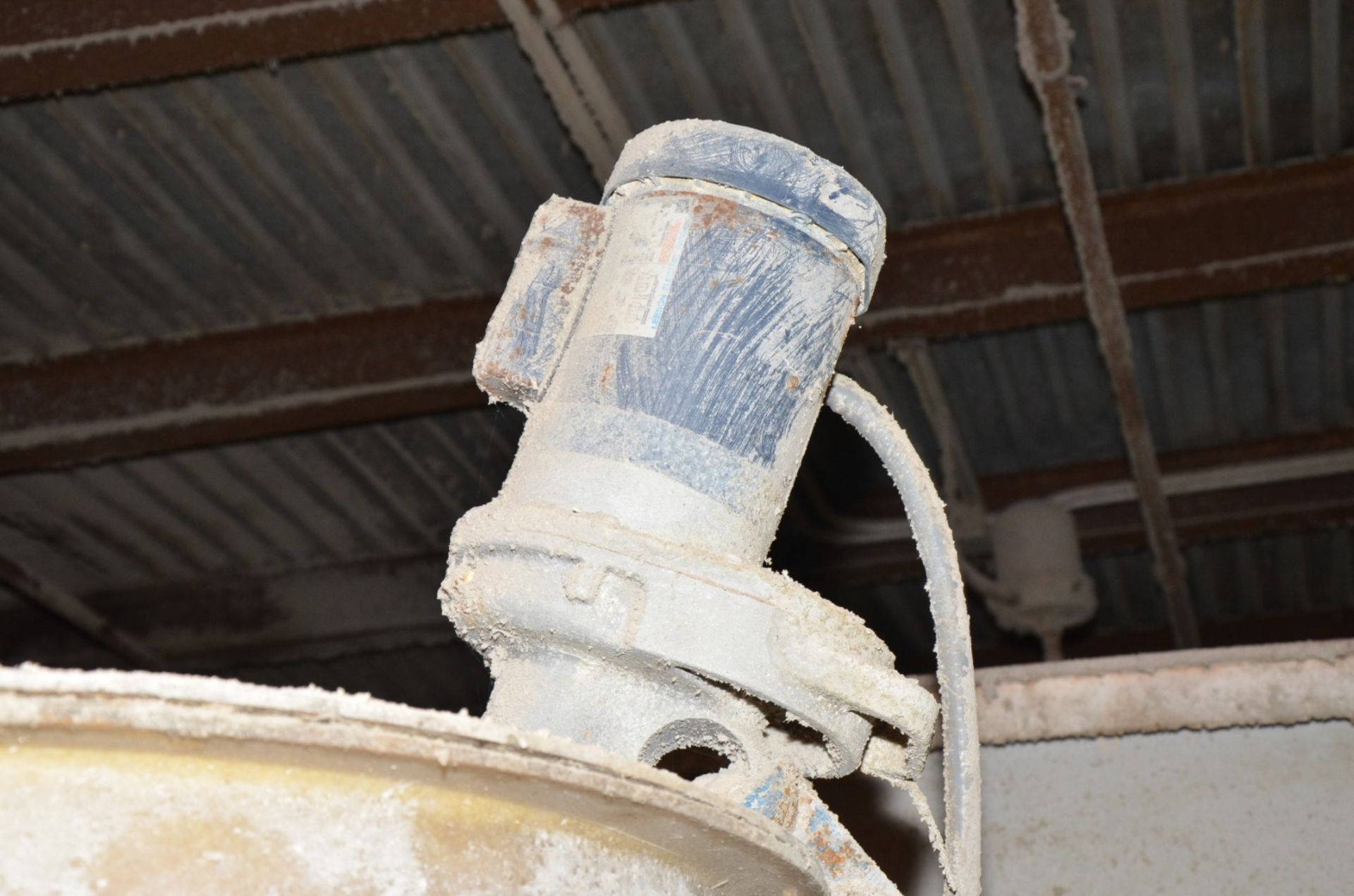 STAINLESS STEEL MIXING TANK WITH LIGHTNIN TOP VERTICAL SINGLE ACTION MIXER AGITATOR, LEVEL SENSORS - Image 4 of 4