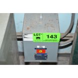 SQUARE D 5KVA/480-240-120V/3PH/60HZ TRANSFORMER (CI) [RIGGING FEE FOR LOT #143 - $75 USD PLUS