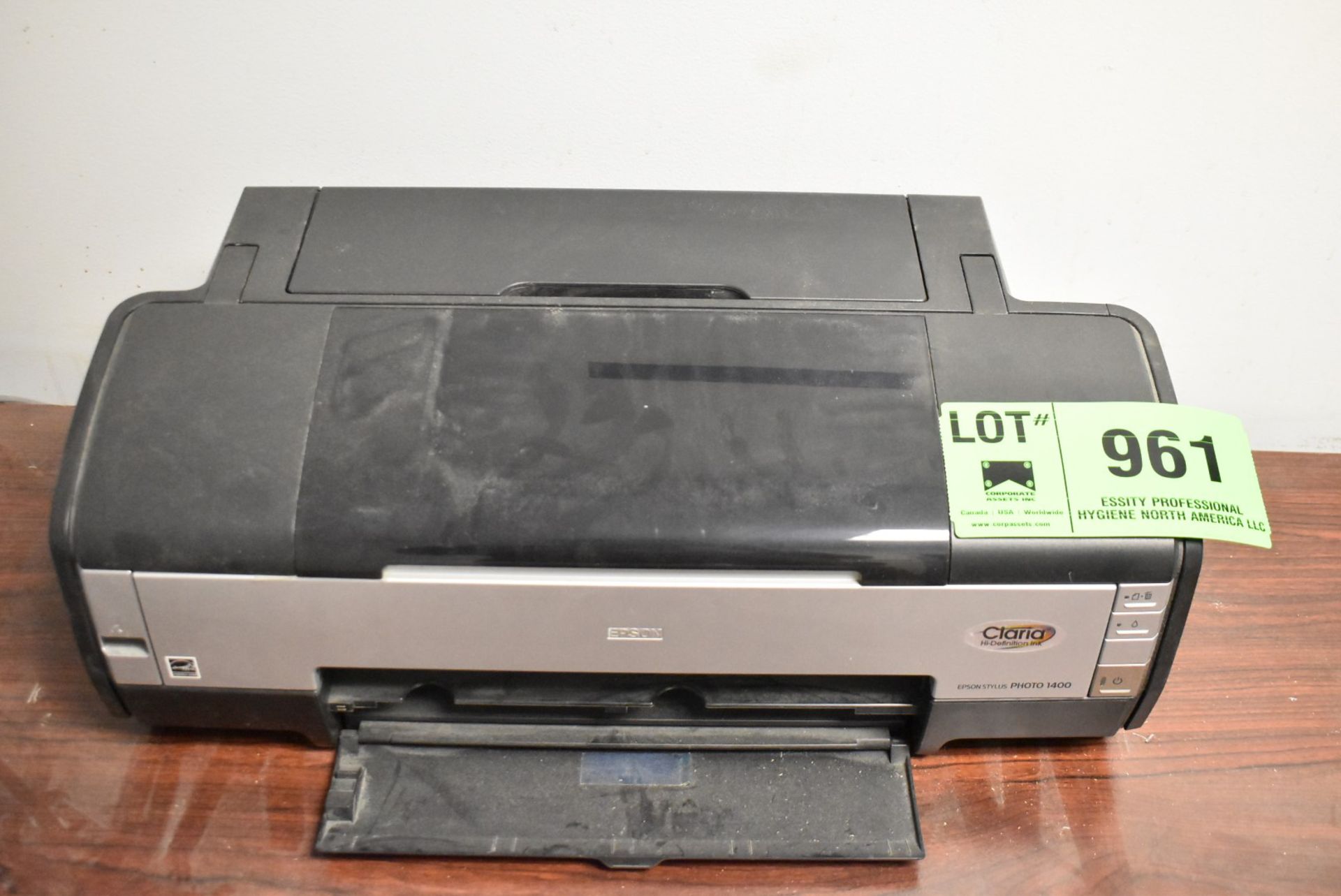 EPSON STYLUS PHOTO 1400 INKJET PRINTER, S/N N/A