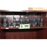 LOT/ (18) ICOM TWO-WAY RADIOS