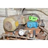 CAT PUMPS STATIONARY ELECTRIC PRESSURE WASHER, S/N N/A (CI) [RIGGING FEE FOR LOT #647 - $250 USD