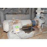 GOULDS 3175 12X14-18 CENTRIFUGAL PUMP WITH 150HP DRIVE MOTOR, S/N X255C185 (CI) [RIGGING FEE FOR LOT