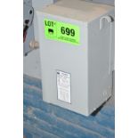 EGS 5KVA/480-240-120V/1PH/60HZ TRANSFORMER (CI) [RIGGING FEE FOR LOT #699 - $50 USD PLUS