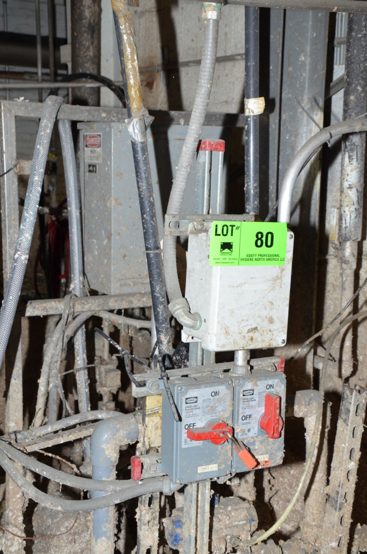 LOT/ DEFOAMER TRANSFER PUMP SYSTEM WITH CONTROLS, S/N N/A (CI) [RIGGING FEE FOR LOT #80 - $300 USD