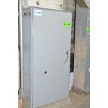 EATON HEAVY DUTY BREAKER PANEL CABINET (CI) [RIGGING FEE FOR LOT #744 - $450 USD PLUS APPLICABLE