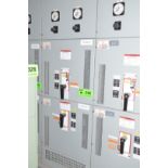 GENERAL ELECTRIC POWER BREAK BREAKER PANEL BANK (CI) [RIGGING FEE FOR LOT #292 - $250 USD PLUS