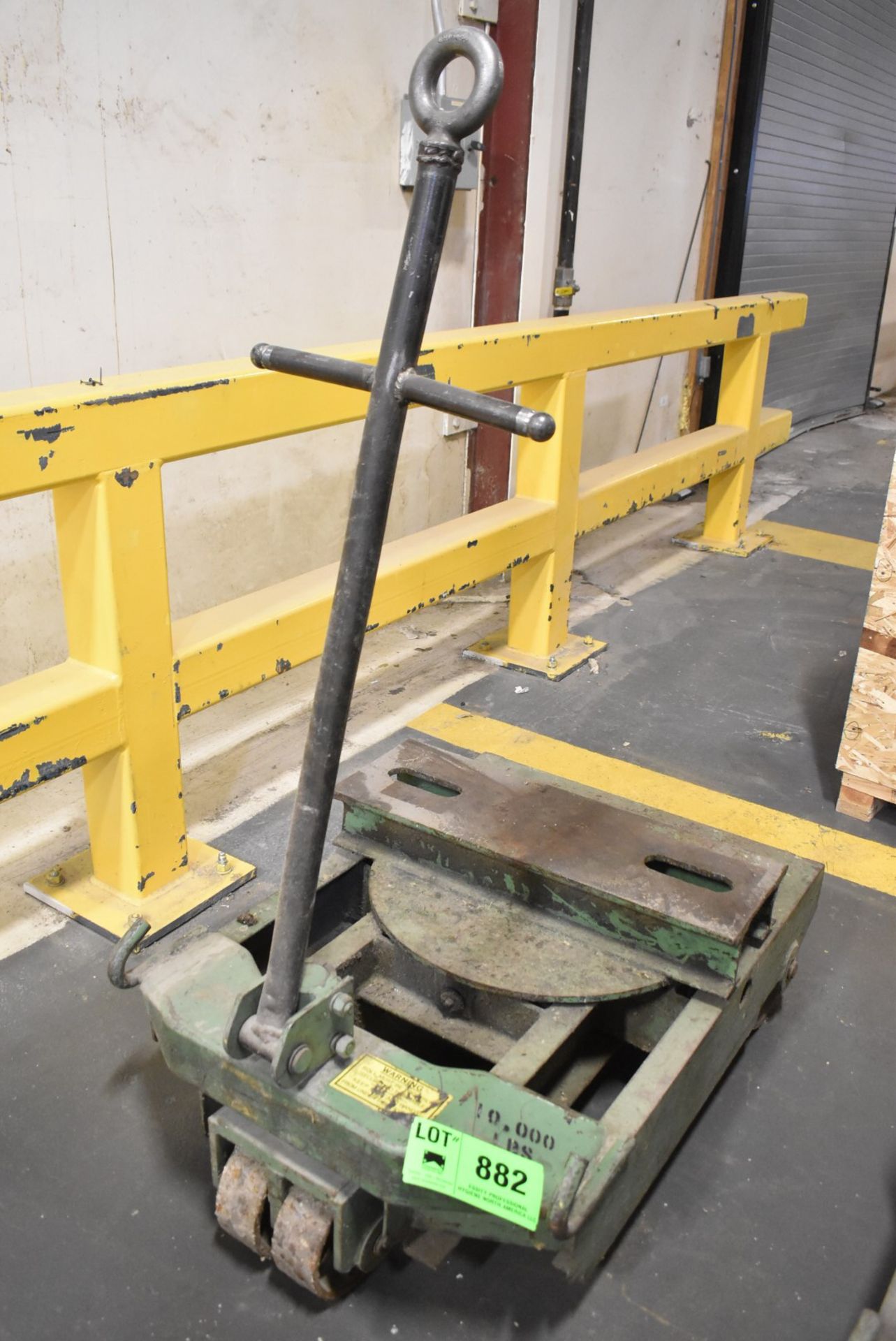 10,000 LBS CAPACITY ENGINEERED MOVING DOLLY [RIGGING FEE FOR LOT #882 - $25 USD PLUS APPLICABLE - Image 2 of 4