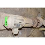 GOULDS CENTRIFUGAL PUMP WITH 20 HP DRIVE MOTOR, S/N N/A (CI) [RIGGING FEE FOR LOT #788 - $650 USD
