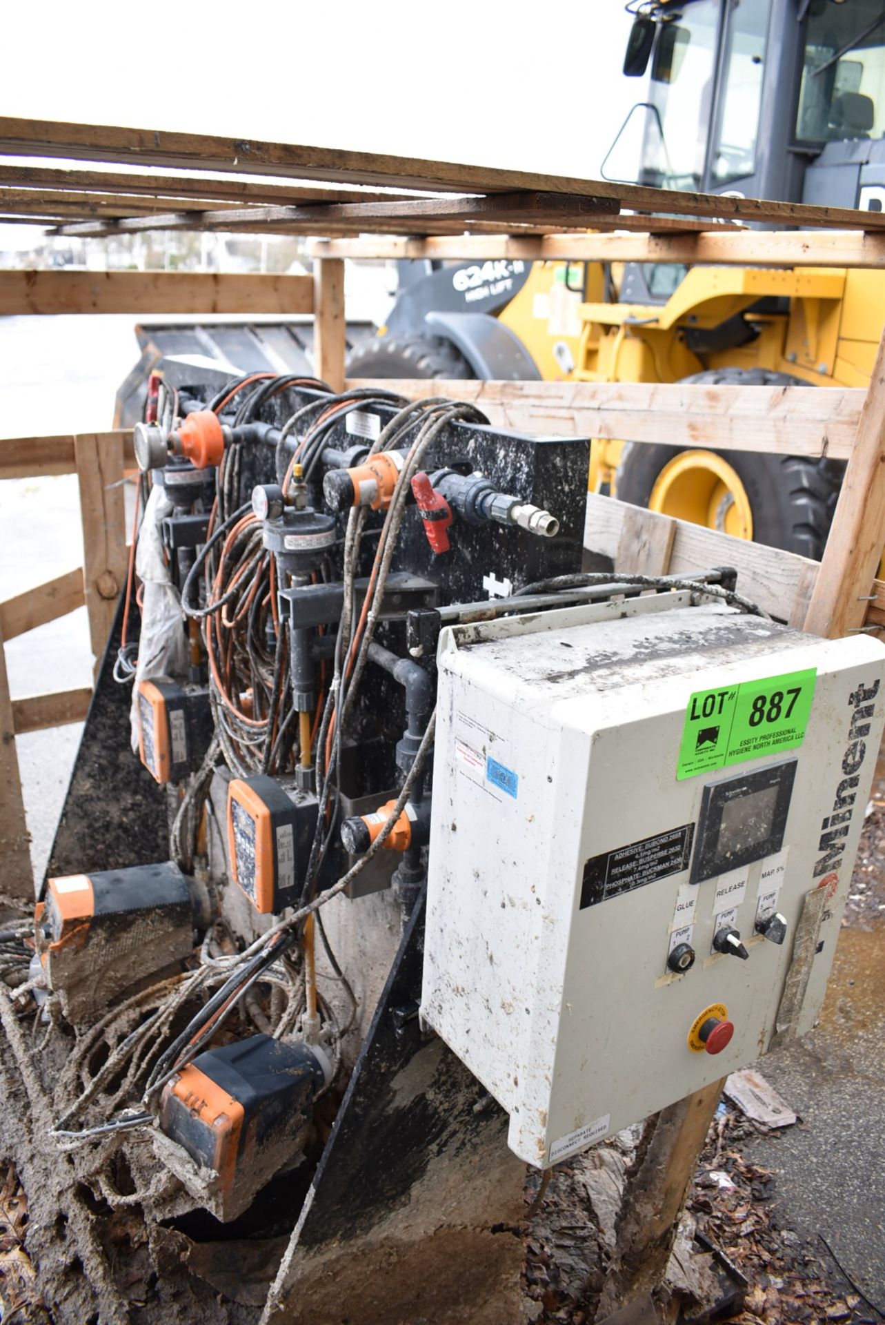 PROMINENT DIGITAL METERING PUMP SYSTEM, S/N N/A [RIGGING FEE FOR LOT #887 - $25 USD PLUS