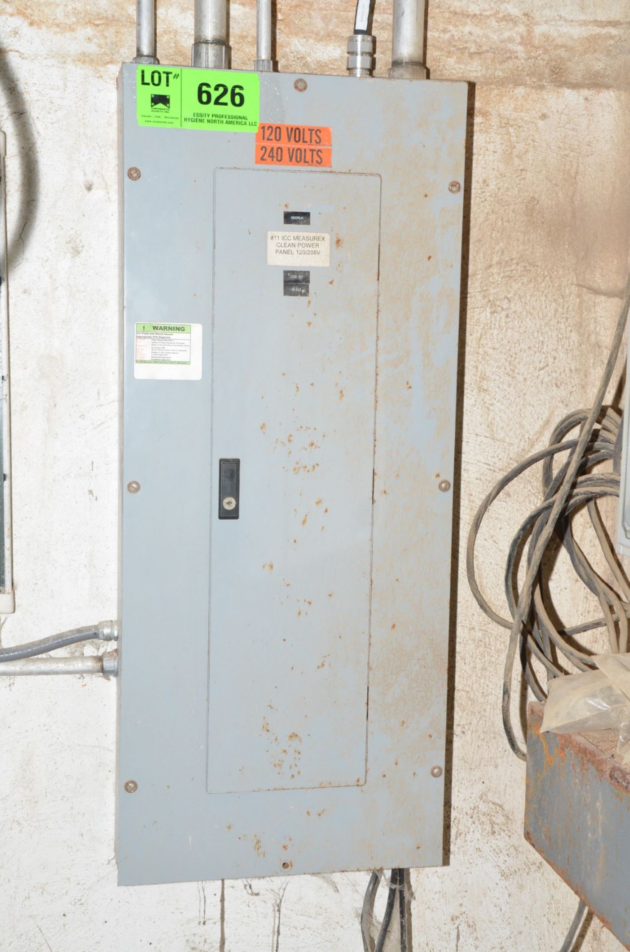 BREAKER PANEL (CI) [RIGGING FEE FOR LOT #626 - $100 USD PLUS APPLICABLE TAXES]