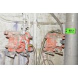 LOT/ (2) PNEUMATIC DIAPHRAGM PUMPS (CI) [RIGGING FEE FOR LOT #650 - $150 USD PLUS APPLICABLE TAXES]