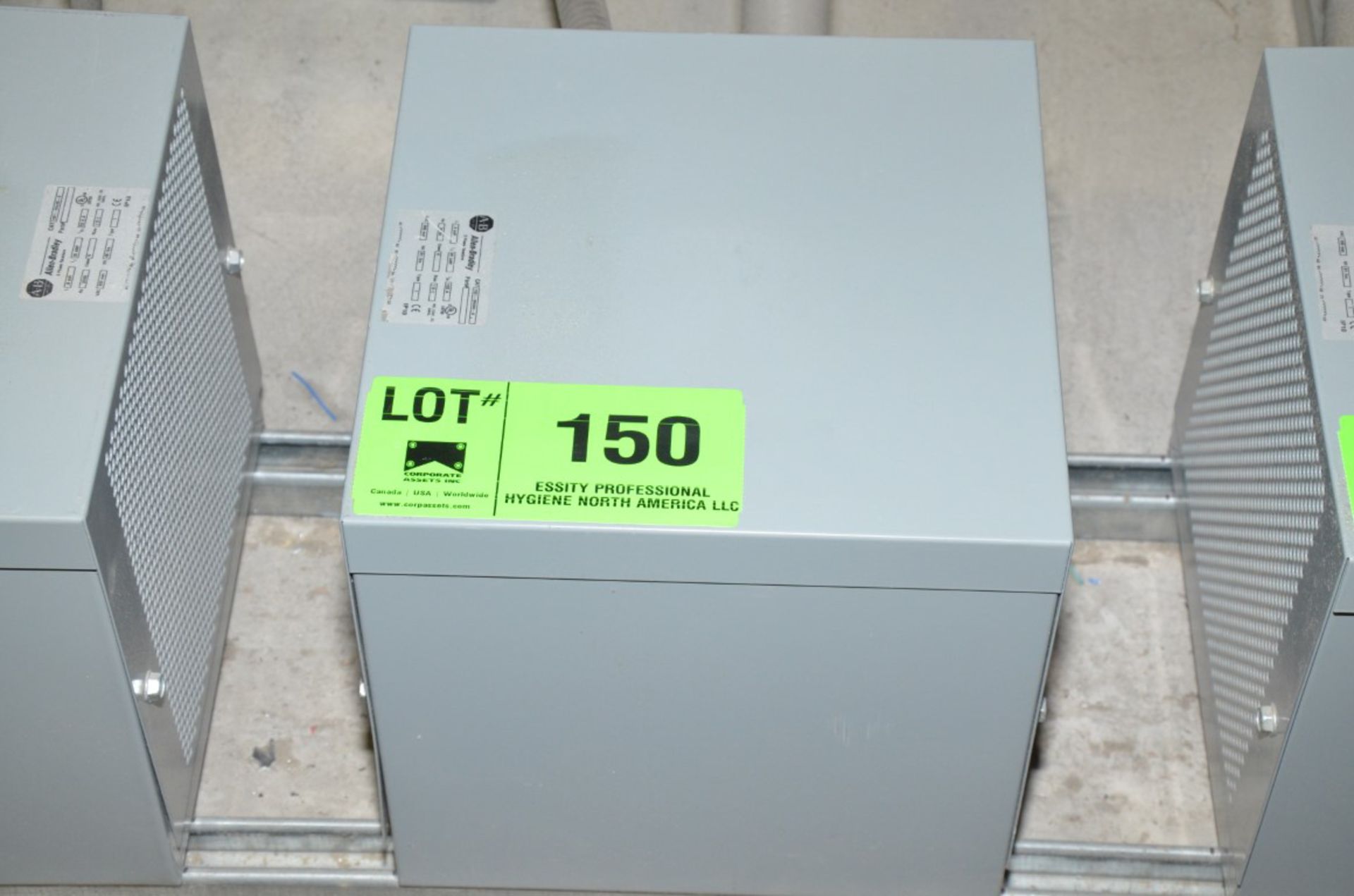 ALLEN BRADLEY 80 AMP 3-PHASE REACTOR (CI) [RIGGING FEE FOR LOT #150 - $75 USD PLUS APPLICABLE