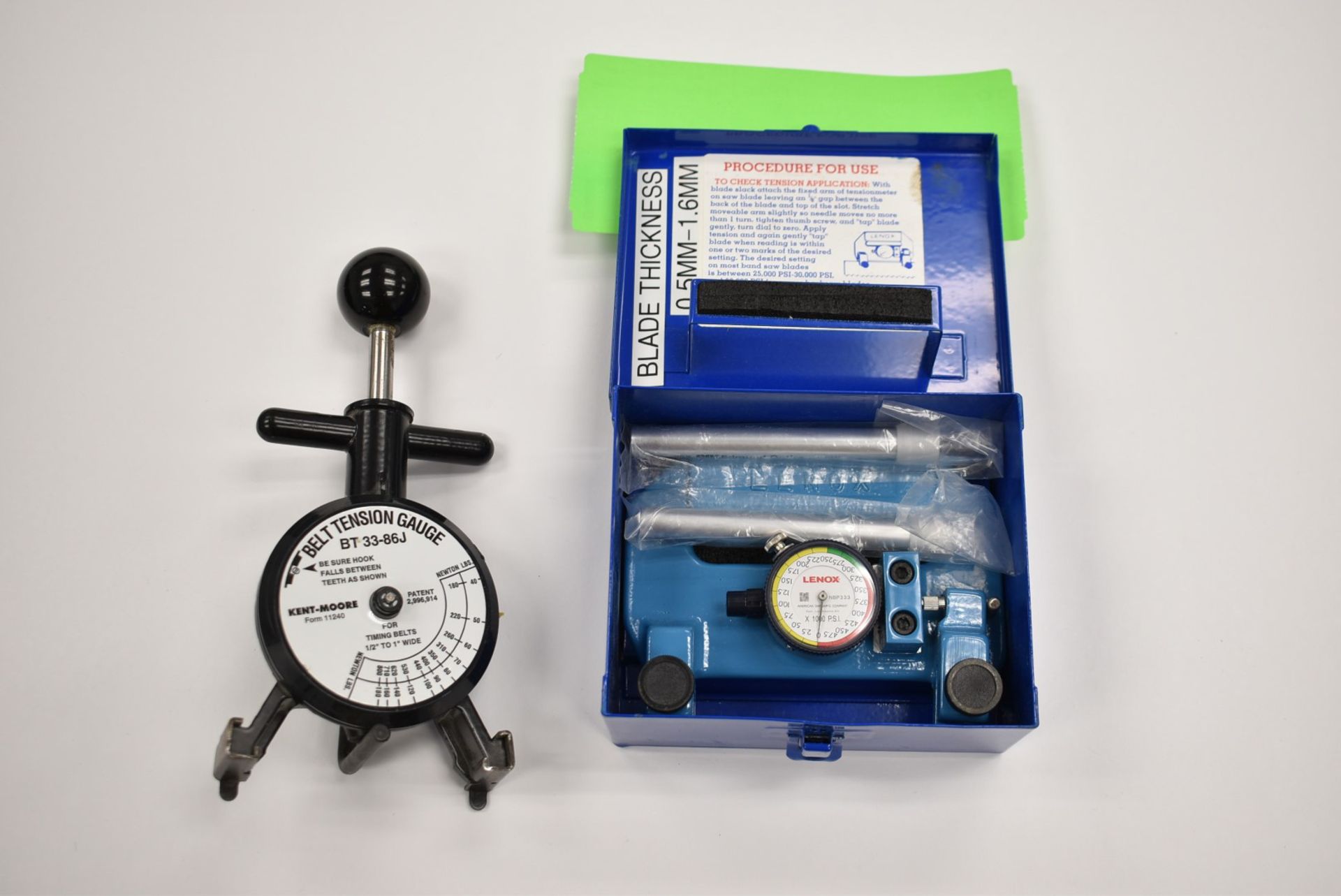 LOT/ TENSION METERS - Image 2 of 2