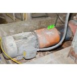 GOULDS 3175 3X6-14 CENTRIFUGAL PUMP WITH 50 HP DRIVE MOTOR, S/N 209C885 (CI) [RIGGING FEE FOR LOT #