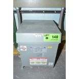 HPS 25KVA/480-240-120V/3PH/60HZ TRANSFORMER (CI) [RIGGING FEE FOR LOT #140 - $100 USD PLUS