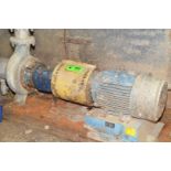 GOULDS 3175 4X6-18 CENTRIFUGAL PUMP WITH 60HP DRIVE MOTOR, S/N N/A (CI) [RIGGING FEE FOR LOT #
