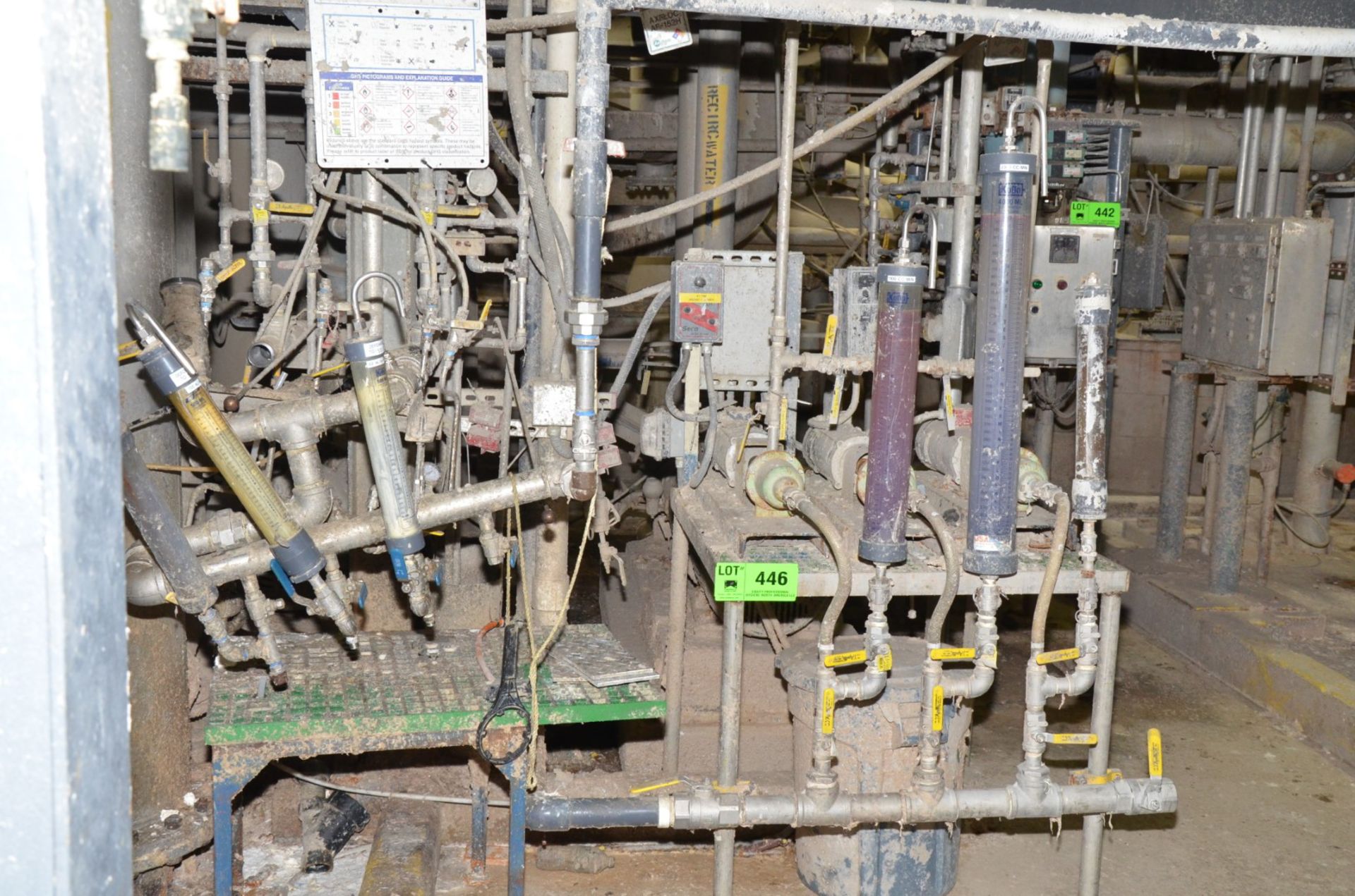 POLYMER DOSING STATION (CI) [RIGGING FEE FOR LOT #446 - $350 USD PLUS APPLICABLE TAXES]