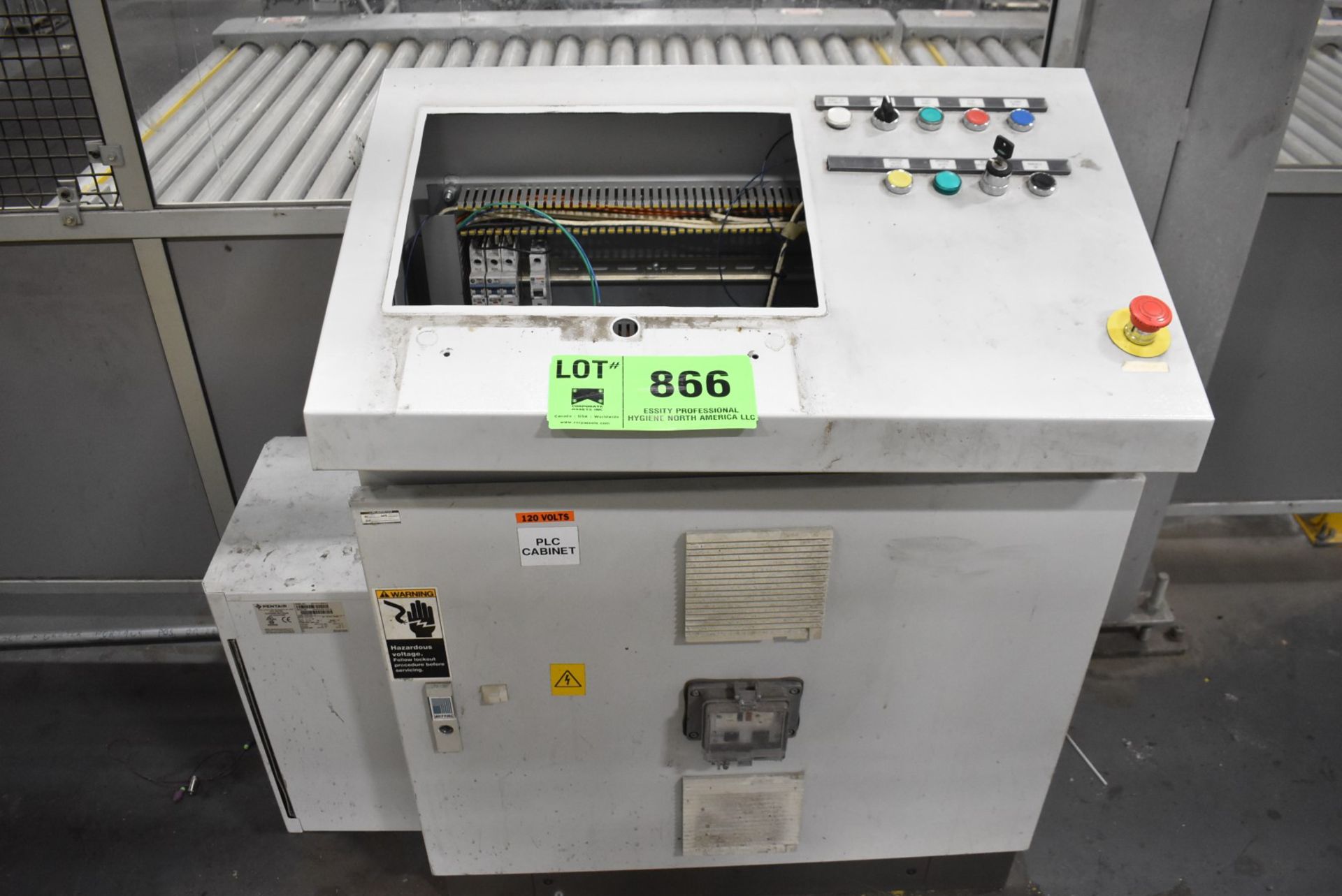 ELLECTRIC CONTROL CABINET (CI) [RIGGING FEE FOR LOT #866 - $150 USD PLUS APPLICABLE TAXES]