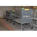 LOT/ (3) HEAVY DUTY ROLLING CARTS