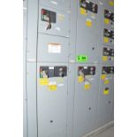 EATON CUTLER HAMMER SERIES 2100 7-BANK MCC PANEL (CI) [RIGGING FEE FOR LOT #300 - $1200 USD PLUS