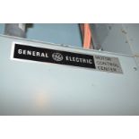 GENERAL ELECTRIC LINE CONTROL 8000 7-BANK MCC PANEL (CI) [RIGGING FEE FOR LOT #125 - $1450 USD