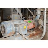 GOULDS CENTRIFUGAL PUMP WITH 125HP DRIVE MOTOR, S/N N/A (CI) [RIGGING FEE FOR LOT #486 - $650 USD