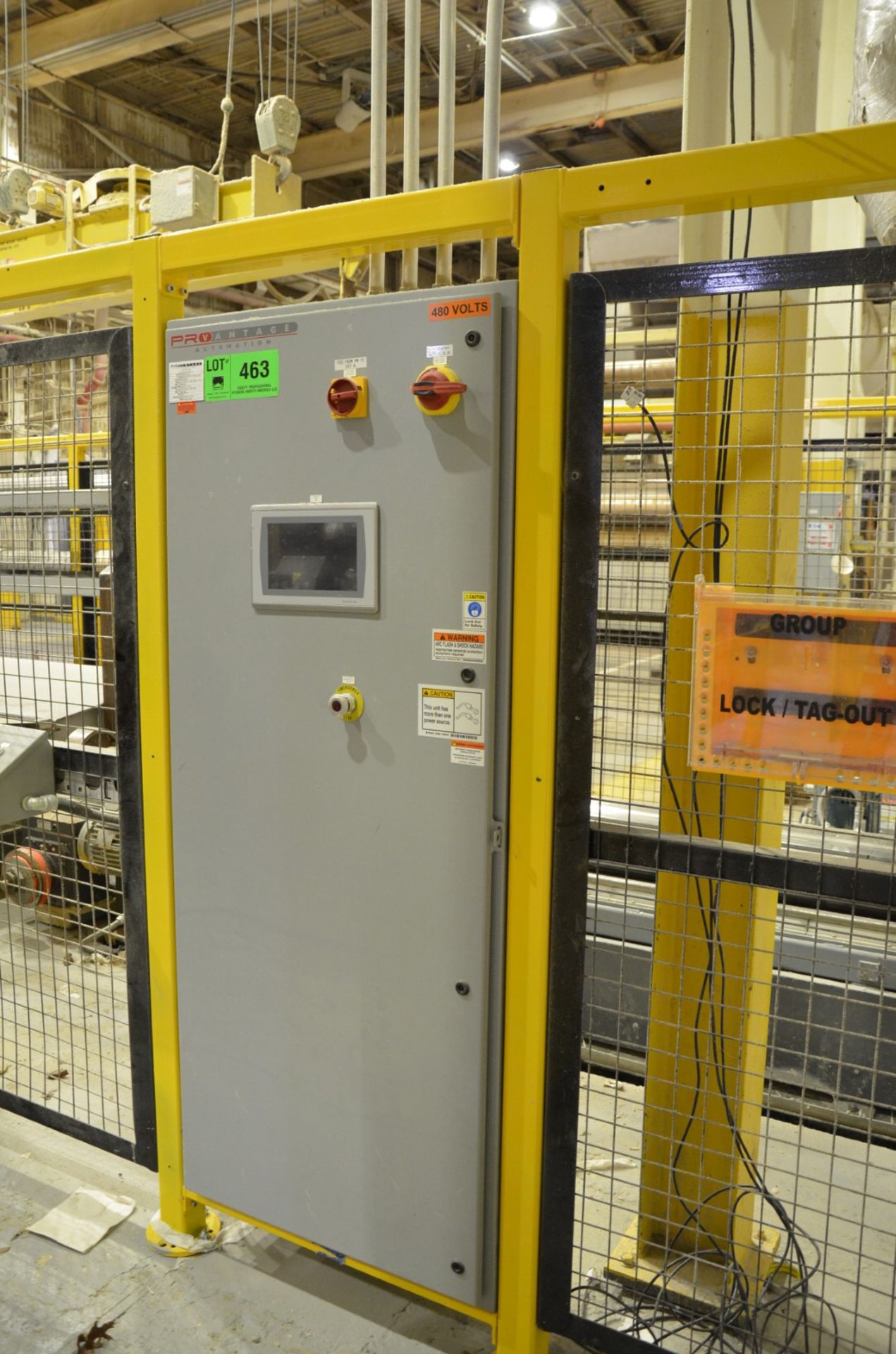 PROVANTAGE (2022) PLC CONTROL CABINET (CI) [RIGGING FEE FOR LOT #463 - $200 USD PLUS APPLICABLE