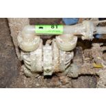 ARO PNEUMATIC DIAPHRAGM PUMP, S/N N/A (CI) [RIGGING FEE FOR LOT #81 - $100 USD PLUS APPLICABLE